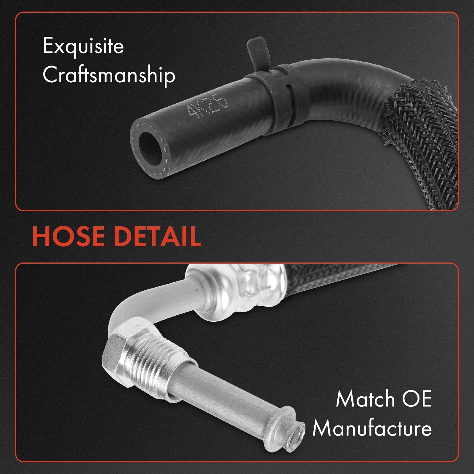 Power Steering Return Line Hose for Jeep Wrangler (2007-2009)