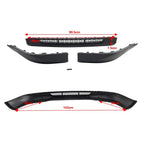 Front Bumper Spoiler Lip Valance Splitter for VW Golf MK4 (1998–2006)