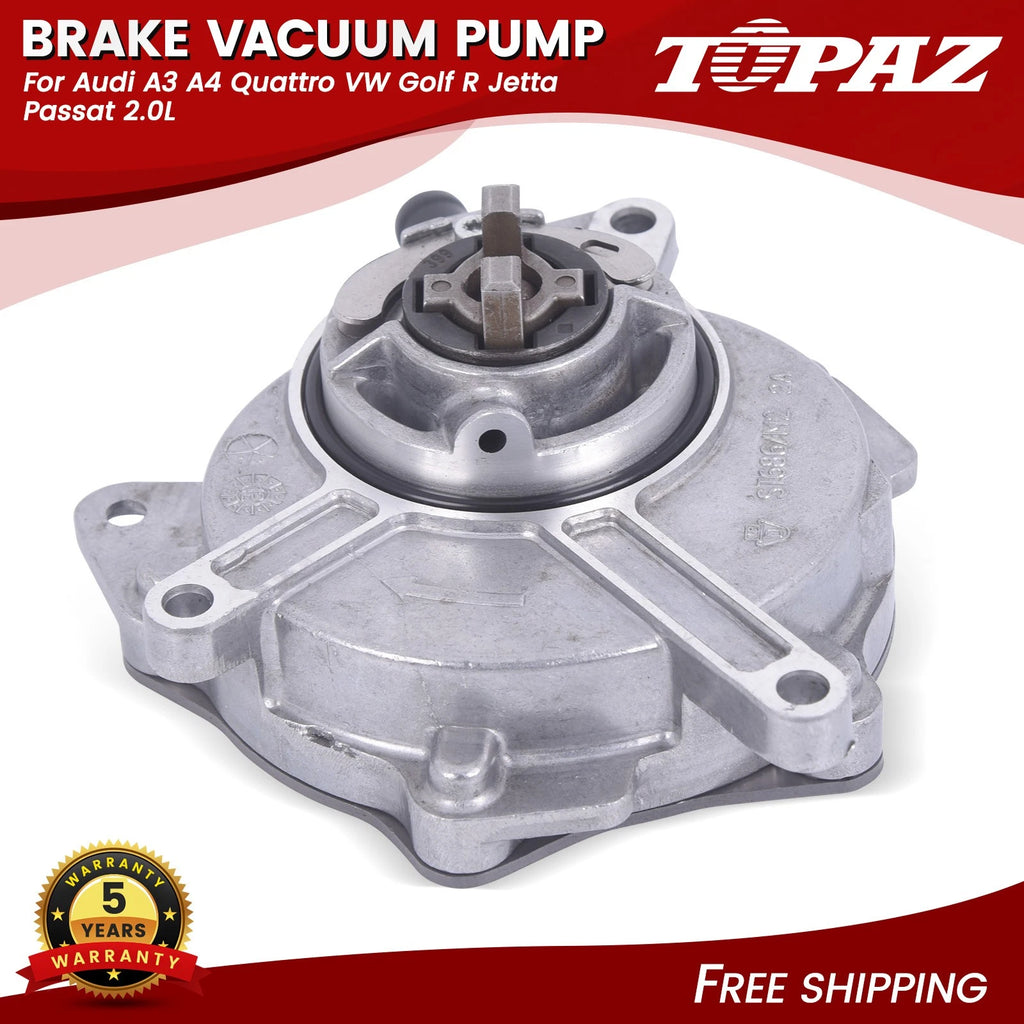 Brake Vacuum Pump for Audi A3 A4 Quattro VW Golf R Jetta Passat (2006–2013)