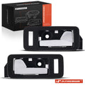 2X Front Black Chrome Interior Door Handle for Ford Flex (2009–2018)