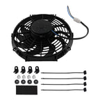 12" Electric Cooling Fan Assembly Universal 12V 180W