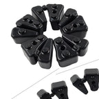 5pcs Rear Wheel Axle Hub Cush Rubber Damper Glue for Honda VTR1000 (1997–2006)