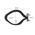Stainless Steel Exhaust Muffler Clamp for Motorcycle (Compatible with Carbon Fiber)