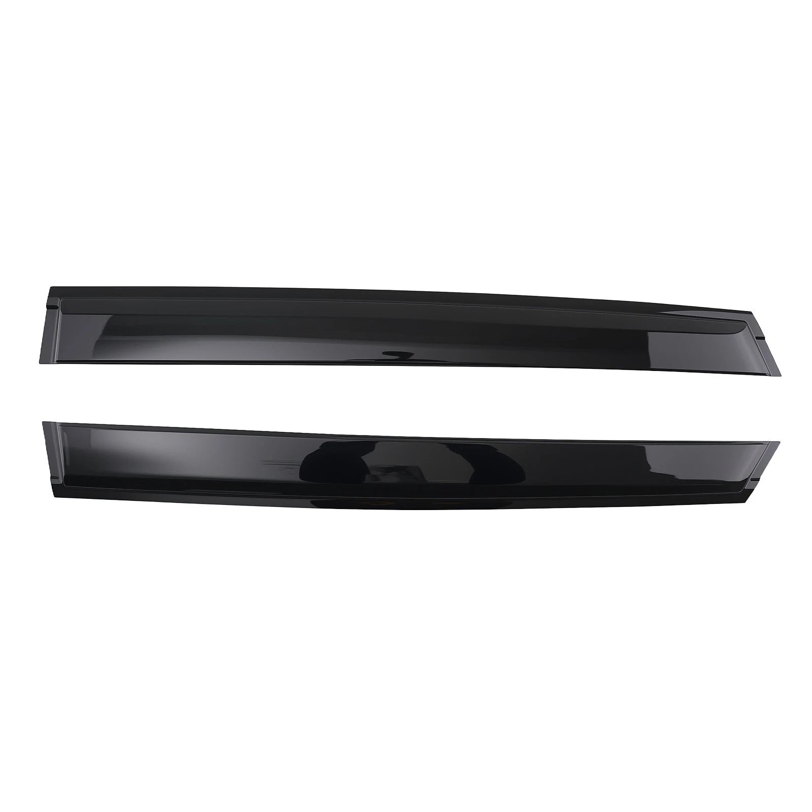 Set of 4 Window Vent Visors for Subaru WRX (2015–2021) Black Rain Guards