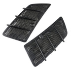 Set of 2 Hood Air Vent Grille Covers for Mercedes Benz W164 GL ML Class (2006–2011)