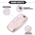 Key Fob Cover for Ford Smart Key 5 Button (Compatible)