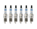 Set of 6 Bosch OE Double Iridium Spark Plugs for Chevy Buick Pontiac