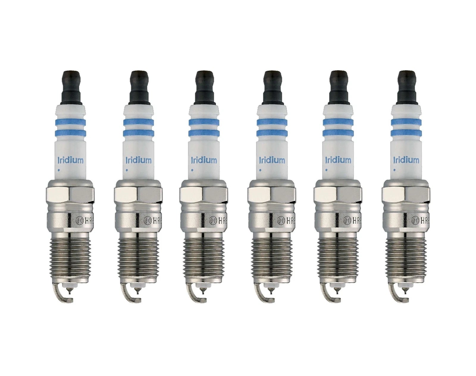 Set of 6 Bosch OE Double Iridium Spark Plugs for Chevy Buick Pontiac