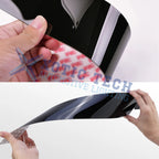 Black Pre-Cut Window Pillar Posts Molding Trim Cover for Honda Accord (2003-2007)