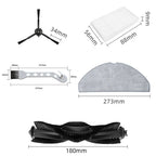 Main Side Brush Filter Mop Cloth Accessories for lubluelu L40 B40 L15 (N/A)