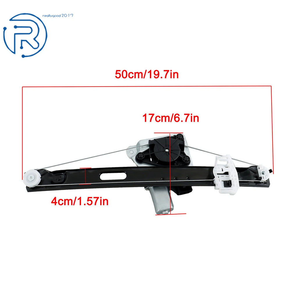 Rear Right Window Regulator with Motor for BMW 328i E90 E91 (2007-2012)