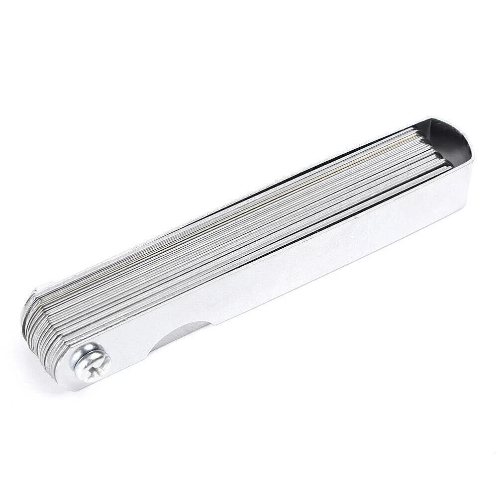 Feeler Gauge Set (32 Blade) for Imperial & Metric Measurement Tools