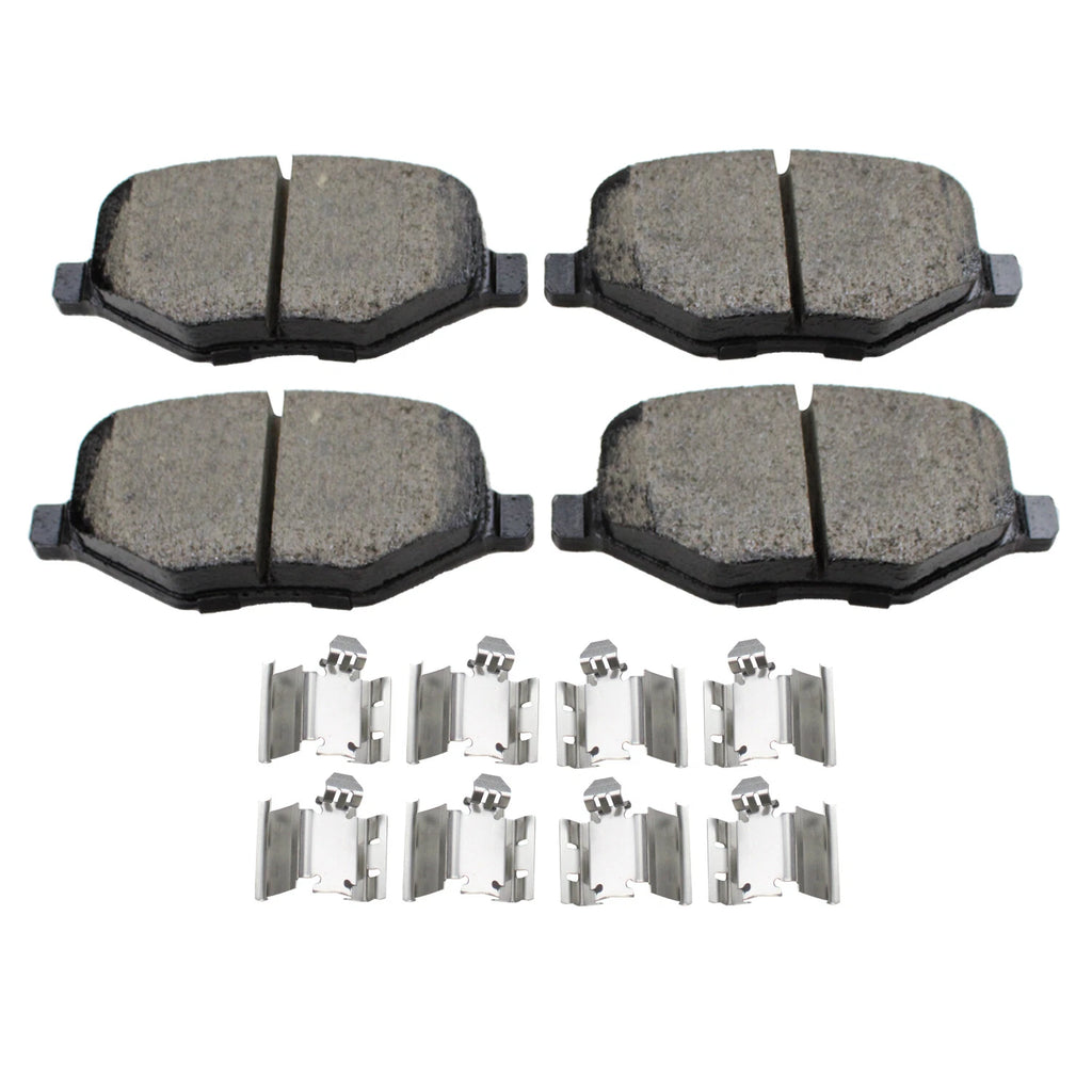 Akebono ProACT Ultra Premium Rear Ceramic Brake Pads for Ford Explorer (2011–2019)