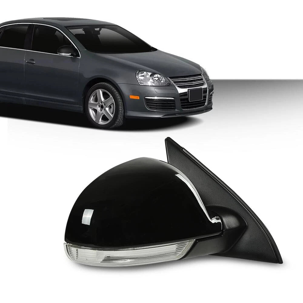 Power Mirror for Volkswagen Jetta Right Side with Puddle Light (2005–2010)