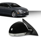 Power Mirror for Volkswagen Jetta Right Side with Puddle Light (2005–2010)