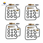 Set of 4 Carburetor Rebuild Kits for Honda NightHawk 650 (1983–1985)