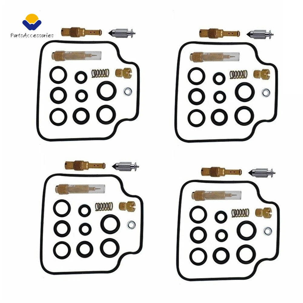 Set of 4 Carburetor Rebuild Kits for Honda NightHawk 650 (1983–1985)