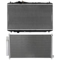 Cooling Kit: Aluminum Radiator & AC Condenser for Acura ILX (2016–2019)