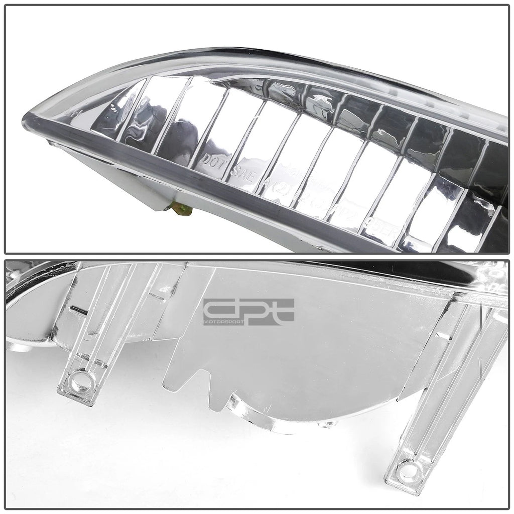 Chrome Clear Corner Bumper Turn Signal Light for Ford Explorer/Mountaineer (1995–2001)