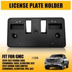 License Plate Bracket for GMC Sierra 1500 (2019–2022) Front Base Elevation SLE