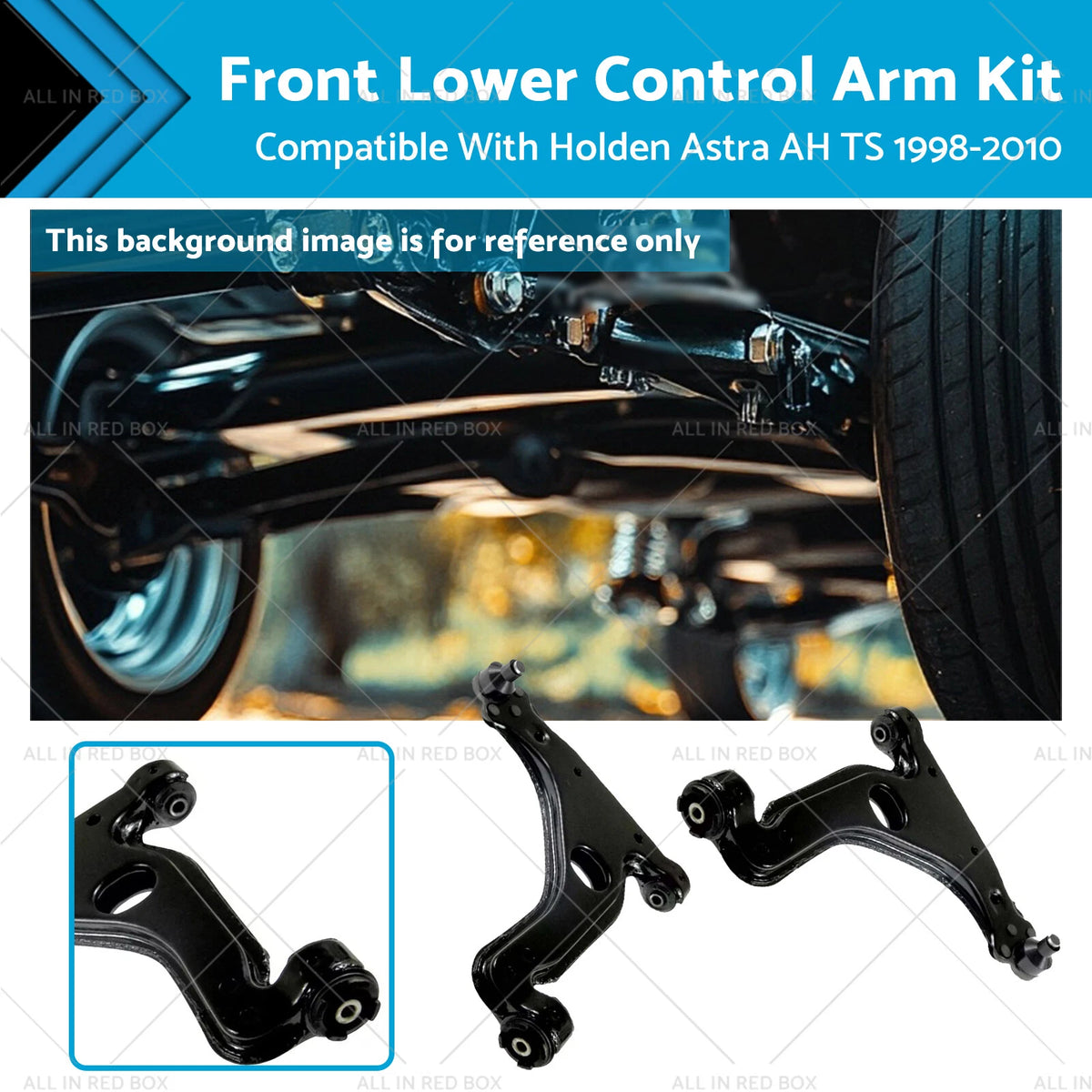 2X Front Lower Control Arm Kit for Holden Astra AH TS (1998–2010)
