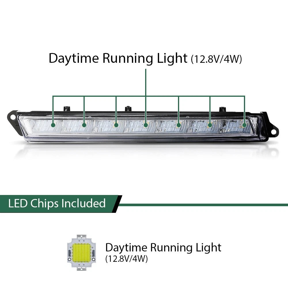 LED Daytime Running Fog Light for Mercedes X164 X166