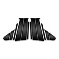 12pc Carbon Fiber Pillar Post Covers for 2016-2022 Chevrolet Trax