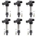 Set of 6 Denso Ignition Coils & Iridium Spark Plugs for Camaro CTS Enclave Impala (V6)