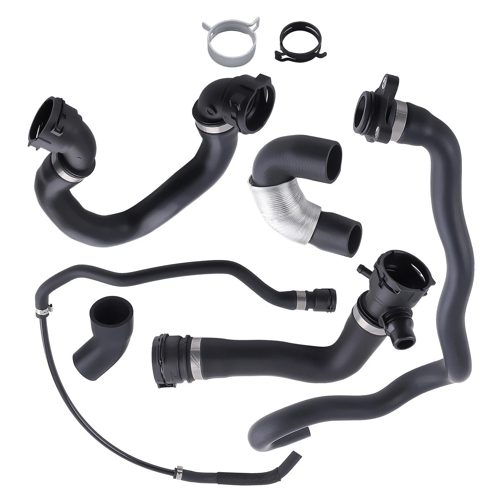Set of 6 Water Hose Pipe Kit for BMW 335xi (2007–2010)