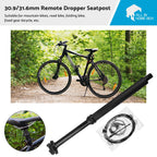 30.9mm Dropper Seat Post for MTB (Internal/External Cable Routing)