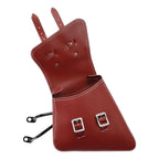 Red Saddlebags for Harley Sportster 883 1200 (2007–2020)