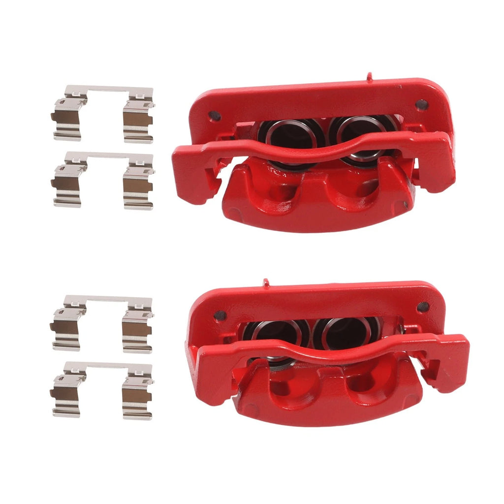 Set of 2 Front Brake Calipers for Chevy Silverado 1500 (2008–2018) GMC Sierra Yukon