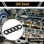 Set of 5 Oil Seal Rotary Shaft Seal NBR Rubber 30x52x7mm