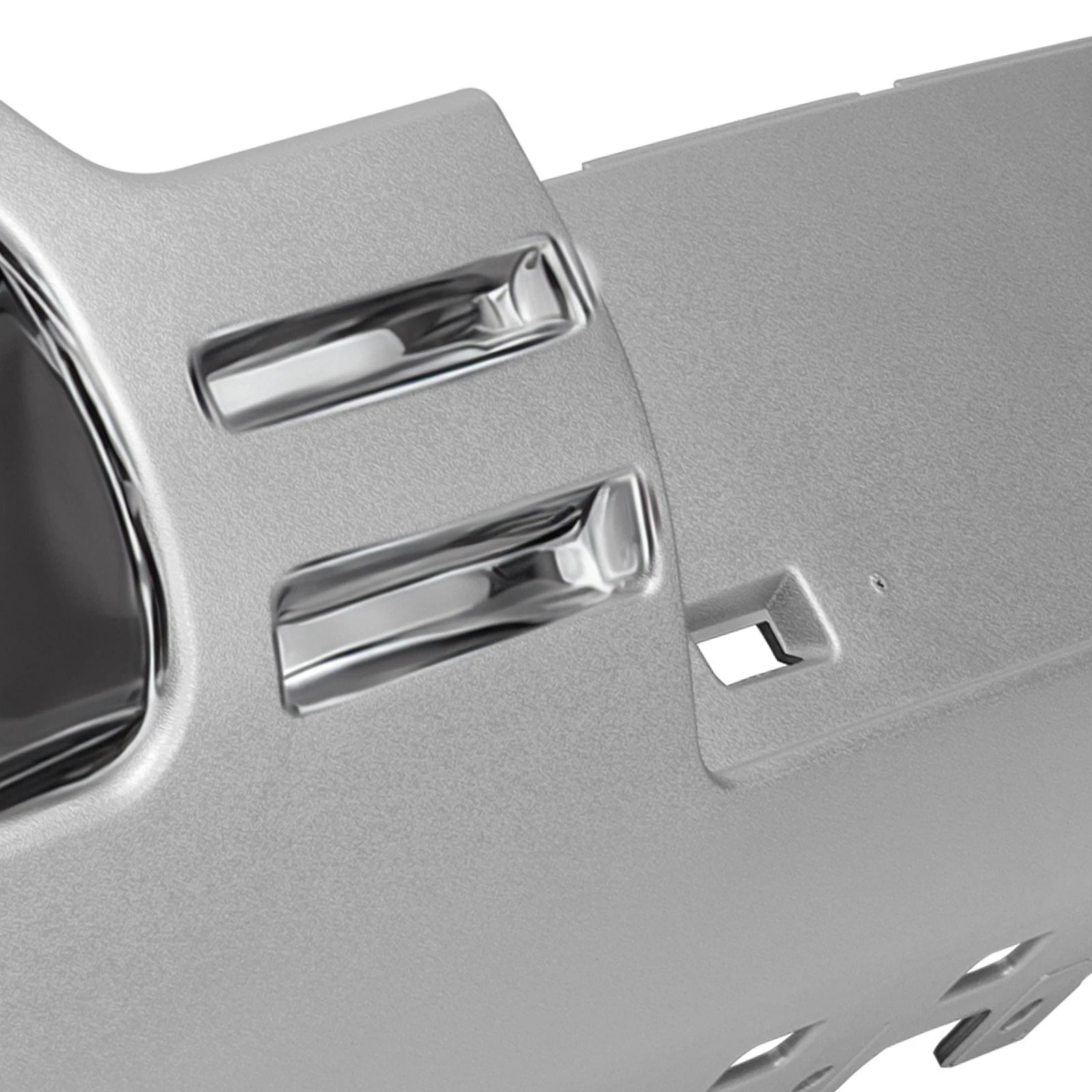 Front Silver Lower Bumper Skid Plate for GMC Sierra 1500 (2014–2015)