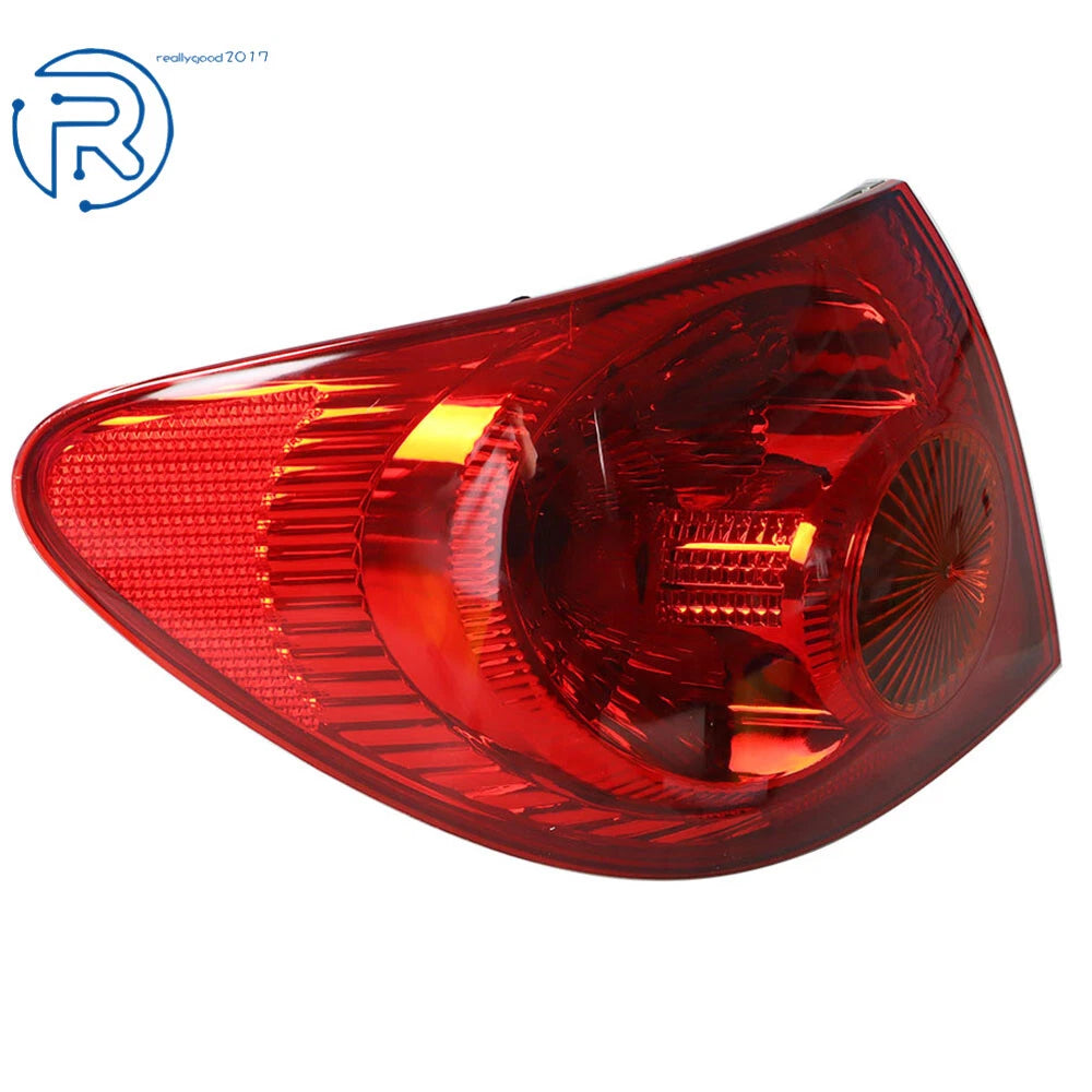 Left Driver Side Waterproof Tail Light for Toyota Corolla (2005-2008)