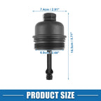 Engine Oil Filter Housing Cap A1661800138 for Mercedes A190 A210 (1997–2004)
