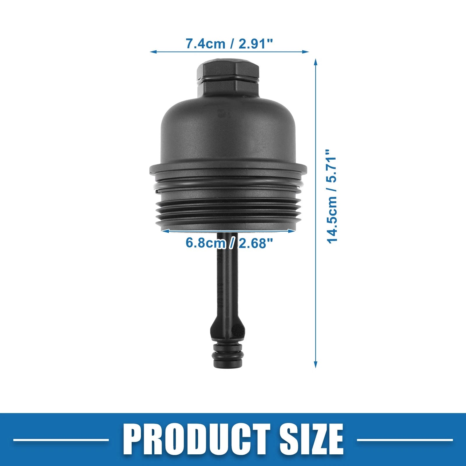 Engine Oil Filter Housing Cap A1661800138 for Mercedes A190 A210 (1997–2004)