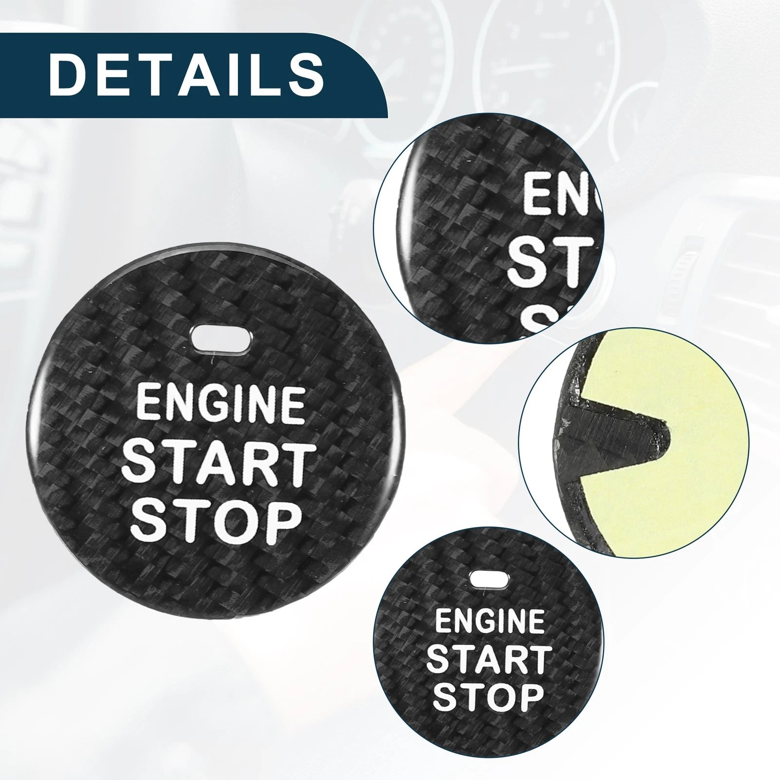 Engine Start Stop Button Cover for Subaru (2015–2021)