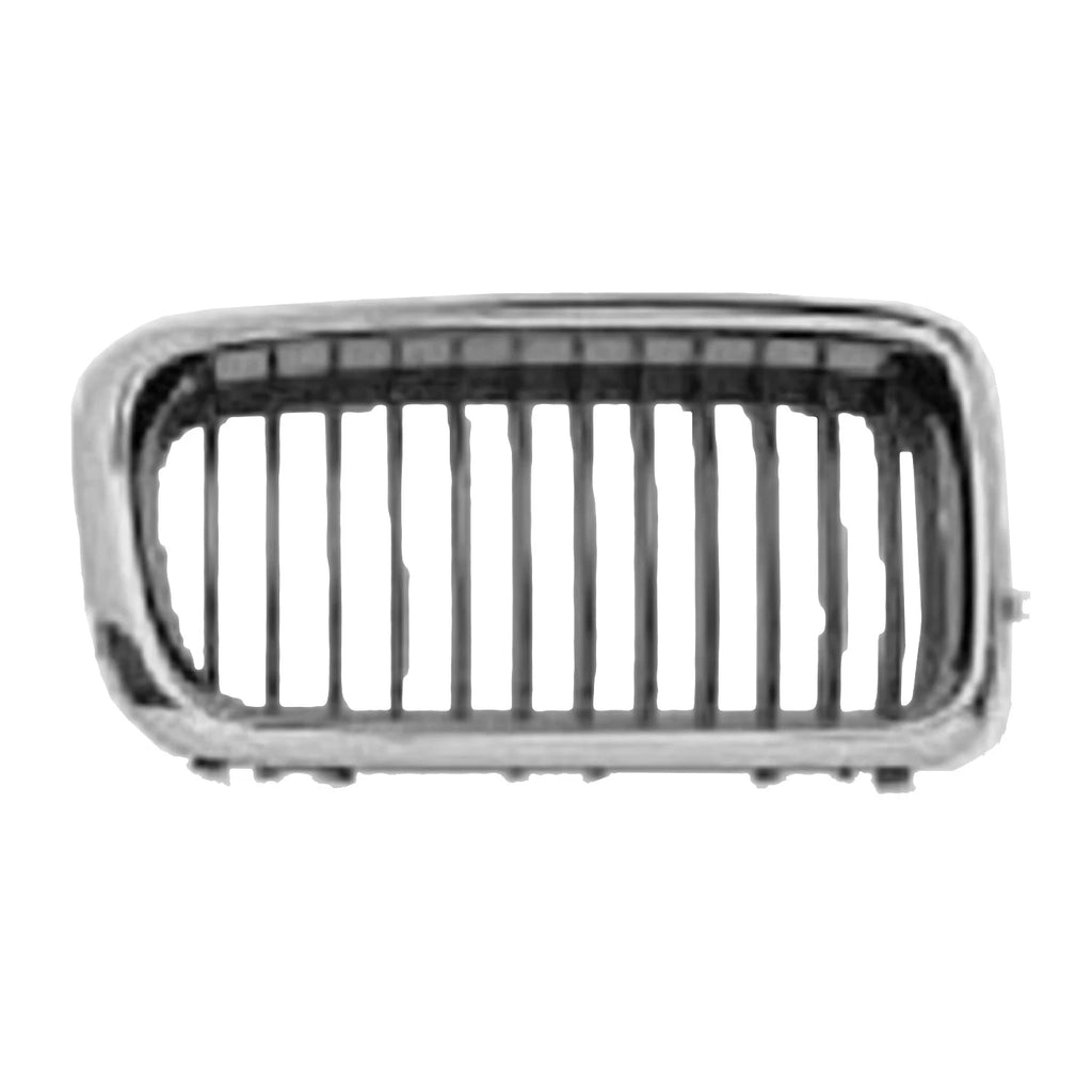 Replacement Black Chrome Passenger Side Grille For 1999-2001 BMW 7 Series