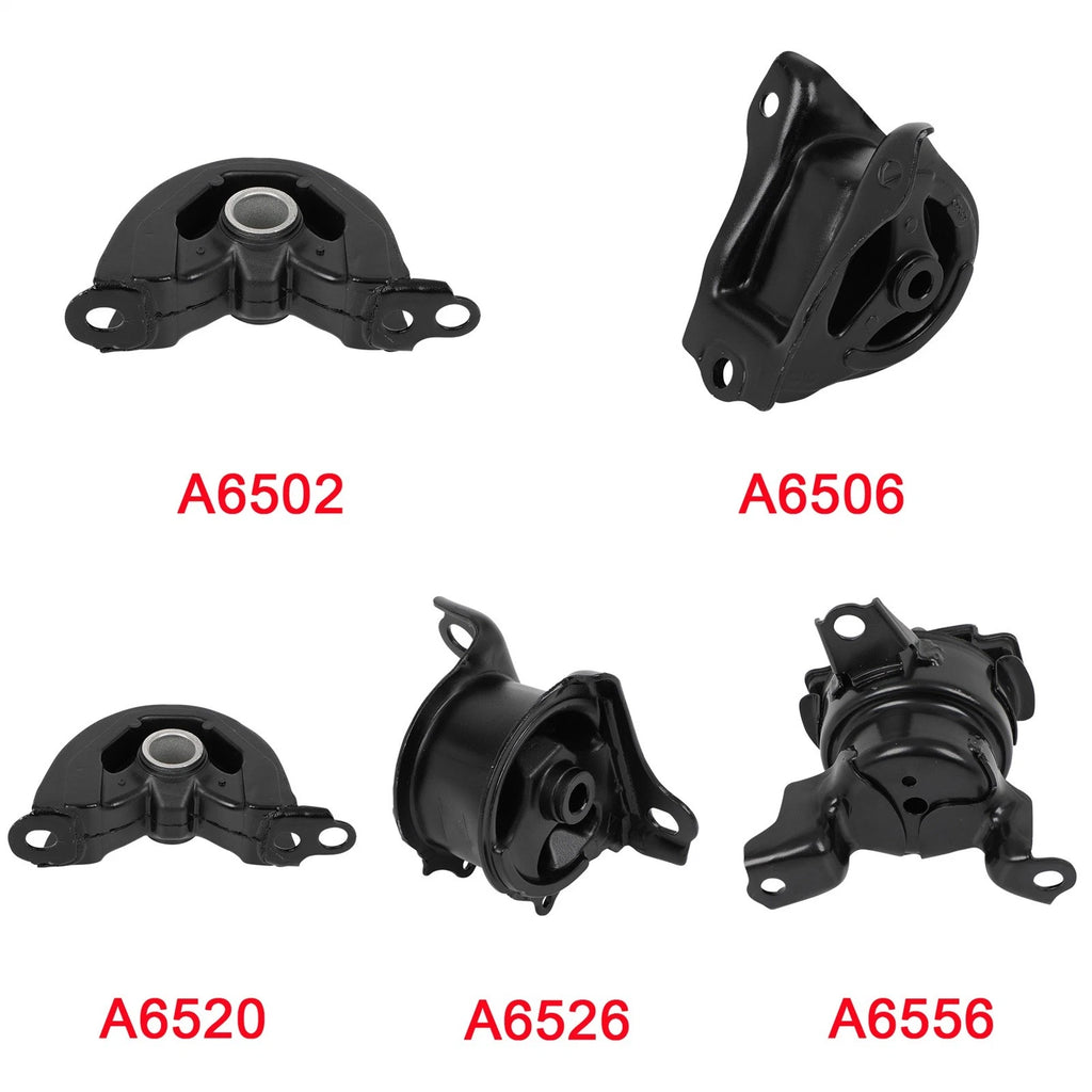 5Pcs Engine Motor Mount for Honda Civic 1.6L (1996–2000)