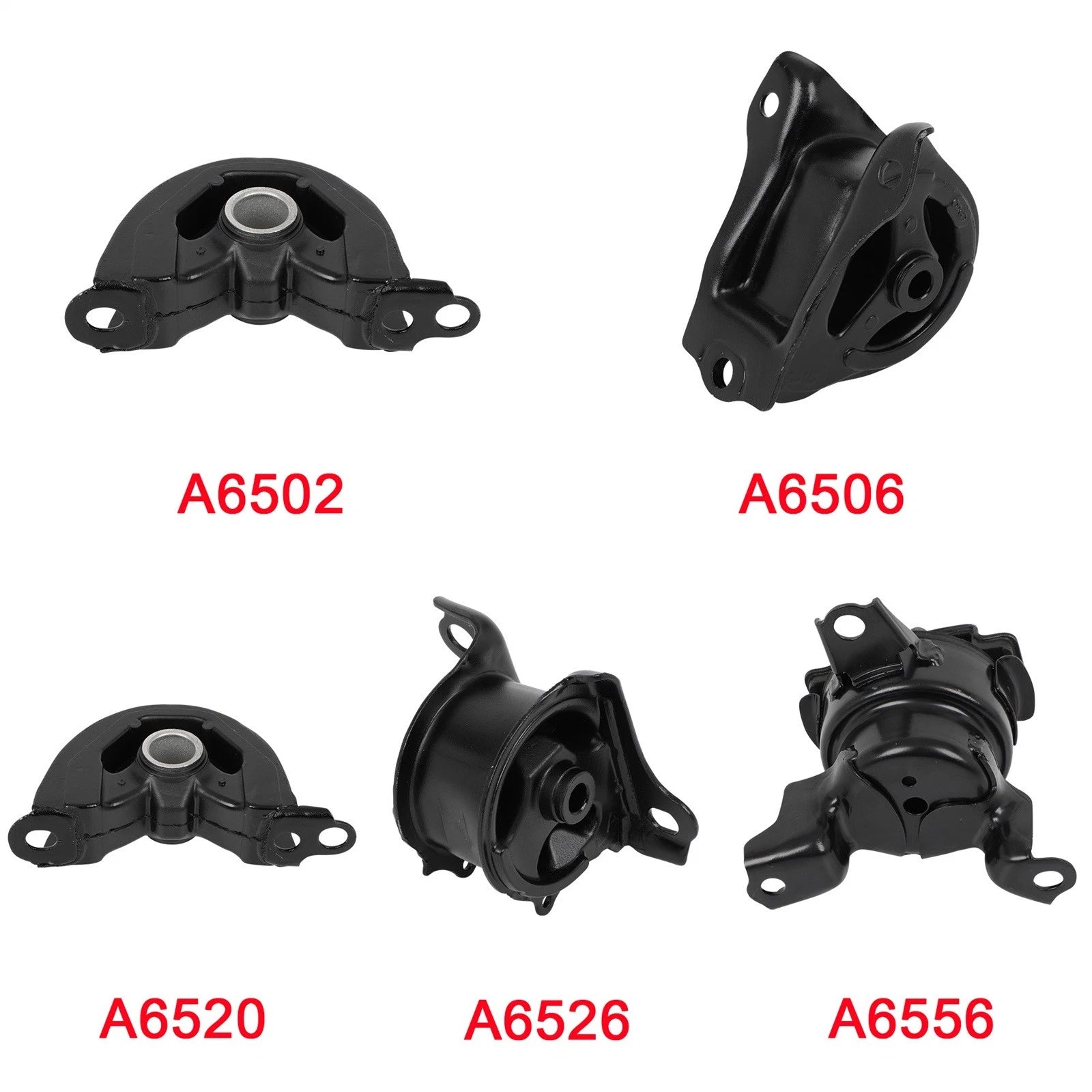 5Pcs Engine Motor Mount for Honda Civic 1.6L (1996–2000)