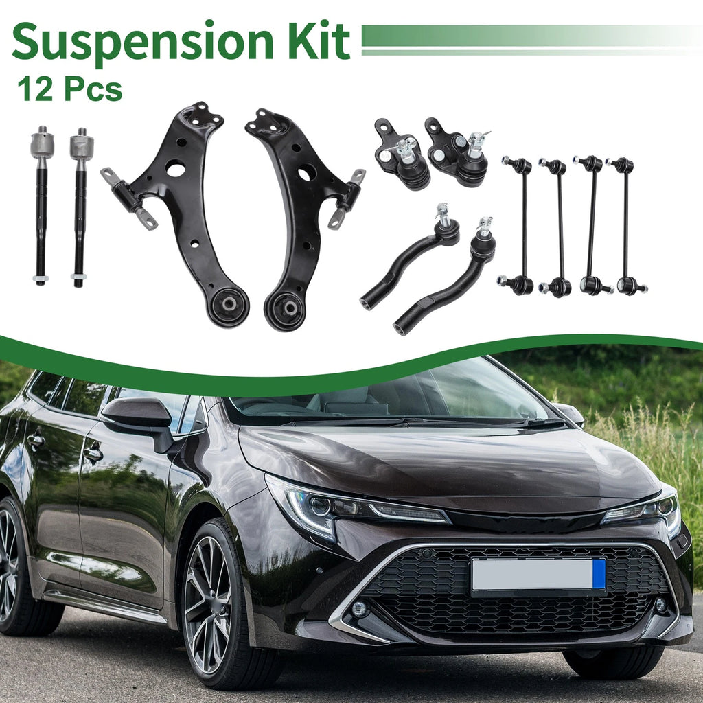 12pcs Front Suspension Kit Lower Control Arm for Toyota Camry (No. ES80602/K750011)