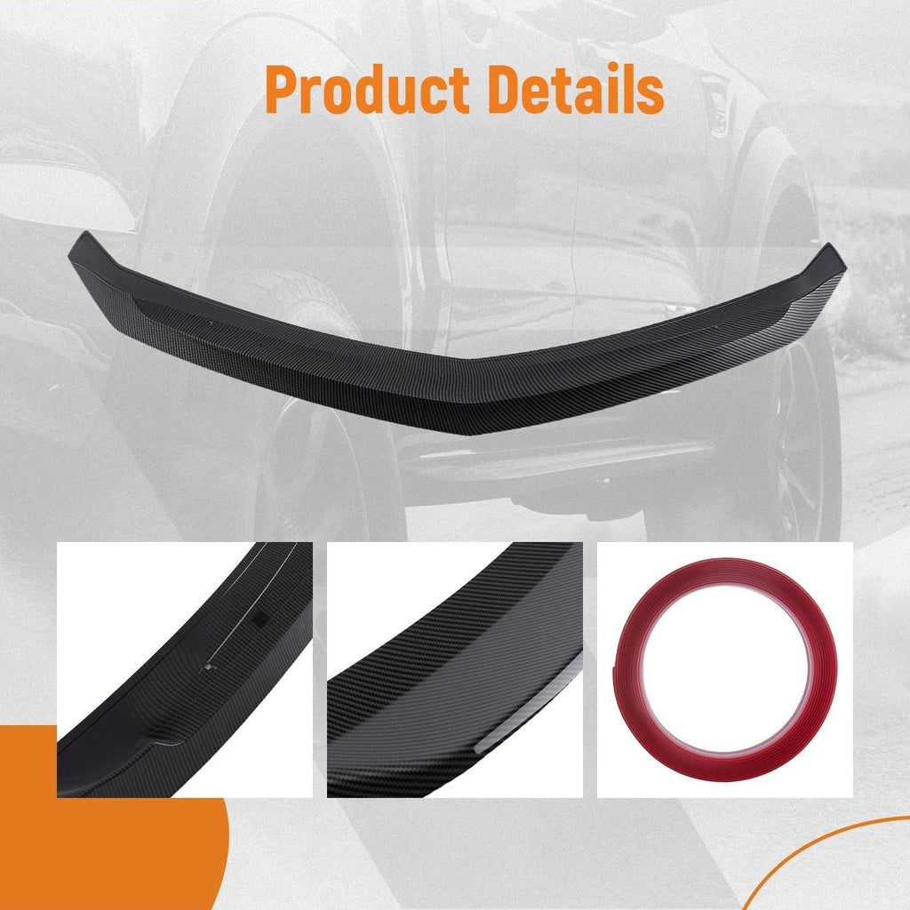 Carbon Look Trunk Spoiler for Cadillac ATS Sedan (2013-2018) V Style