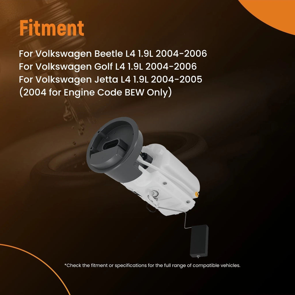 Fuel Pump Module Assembly for Volkswagen Beetle Golf Jetta (2004–2006)