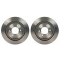 Set of 2 Motorcraft Rear Vented 336mm Disc Brake Rotors for Ford Lincoln