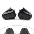 2X Rear Axle Cover Swingarm Caps for Harley Softail (2008–2017) Black GZ