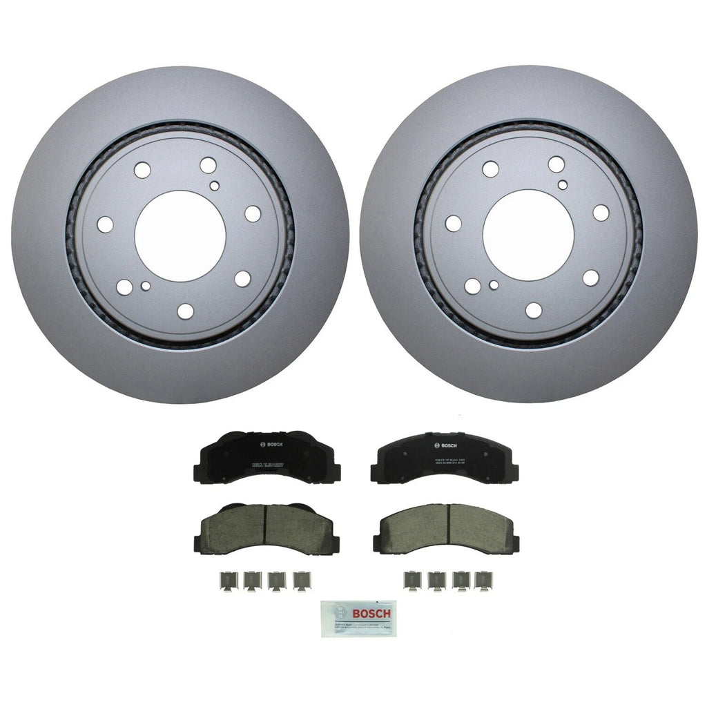 Front Brake Kit 350mm Disc Rotors & Bosch Pads for Ford F-150 (2015–2023)