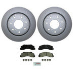 Front Brake Kit 350mm Disc Rotors & Bosch Pads for Ford F-150 (2015–2023)