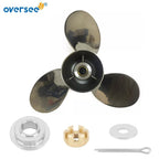 Stainless Steel Propeller & Spacer 9-1/4x11 for Yamaha 9.9-15HP (1990–2023)