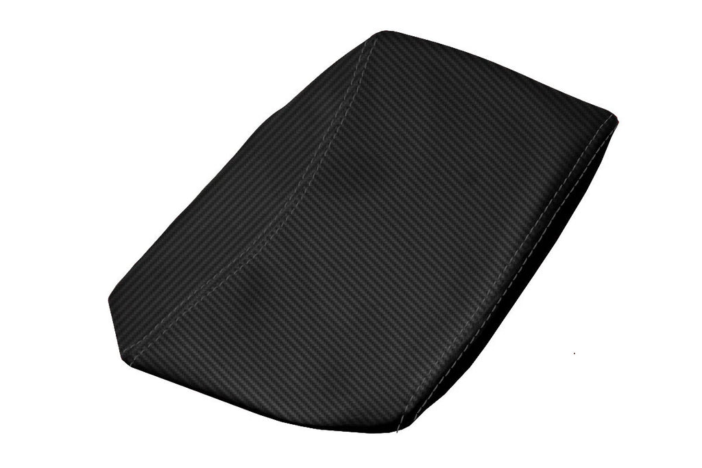 Carbon Fiber Console Lid Armrest Cover for Subaru Forester XT (2003–2008)